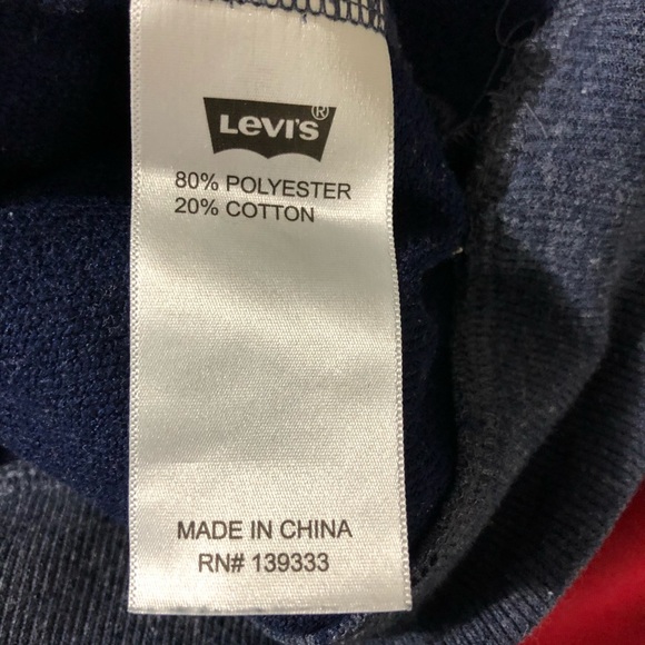 LEVI’S GRAPHIC SWEATSHIRT HOODIE PULLOVER SZ XL - Picture 6 of 7